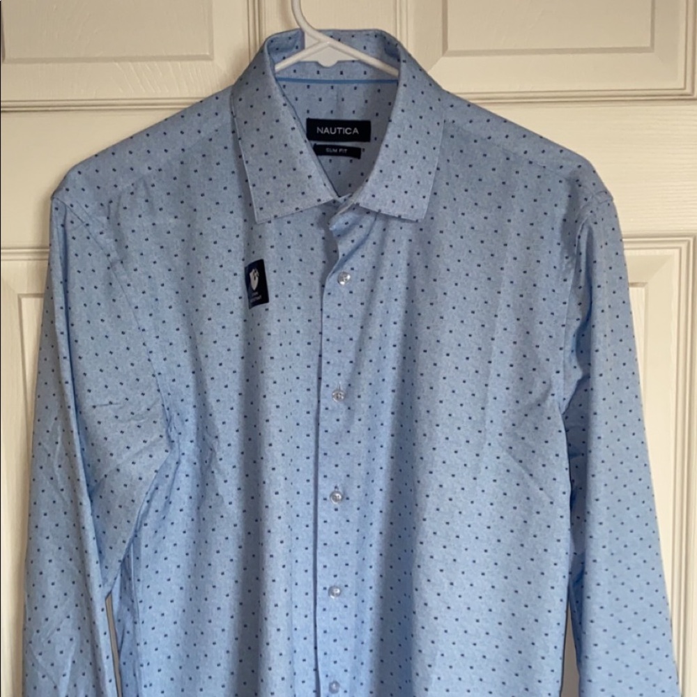 Nautica Blue Dress Shirt